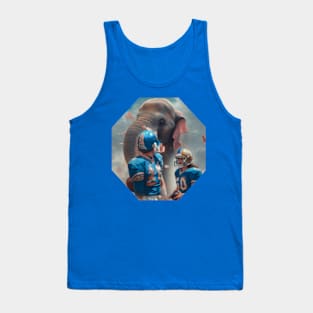 American football elephant thunder Tank Top